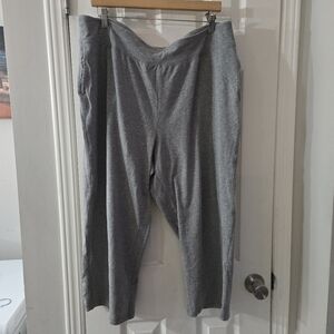 1x cropped knit leggings